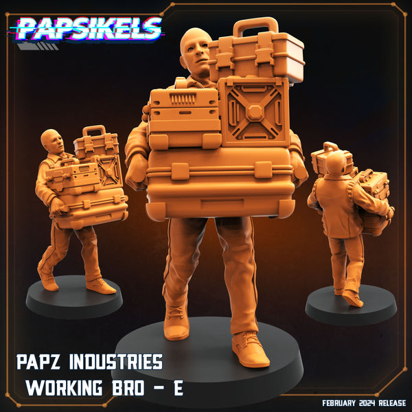 Pap-2402s24 PAPZ INDUSTRIES WORKING BRO E