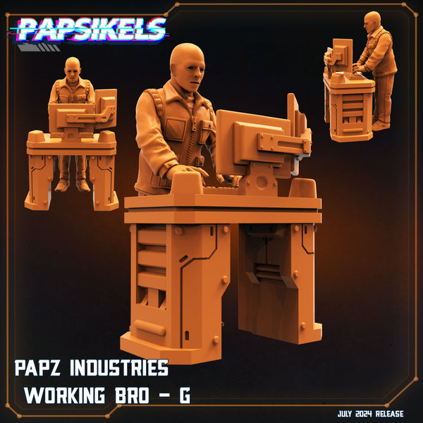 pap-2407s17 PAPZ INDUSTRIES WORKING BRO G