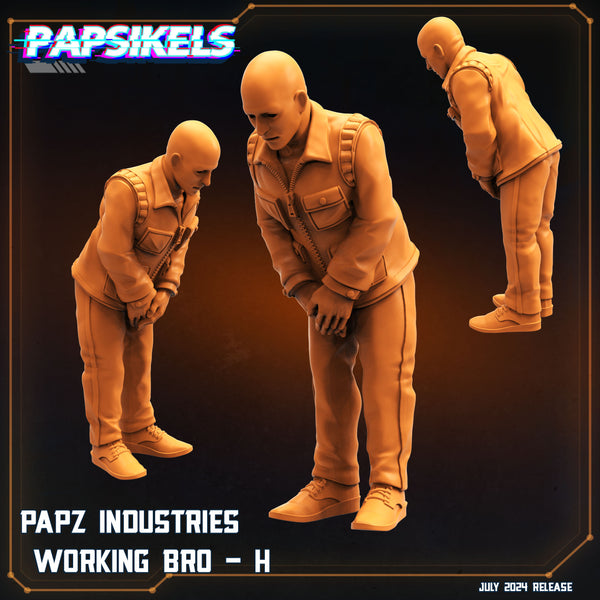 pap-2407s18 PAPZ INDUSTRIES WORKING BRO H