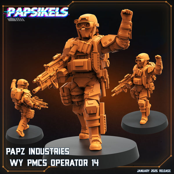 pap-2501s26 PAPZ INDUSTRIES WY PMCS OPERATOR 14