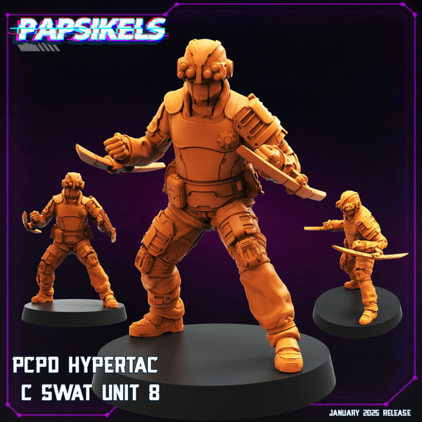 Pap-2501c17 PCPD HYPERTAC C SWAT UNIT 8