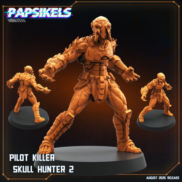 pap-2508s08 PILOT KILLER SKULL HUNTER 2