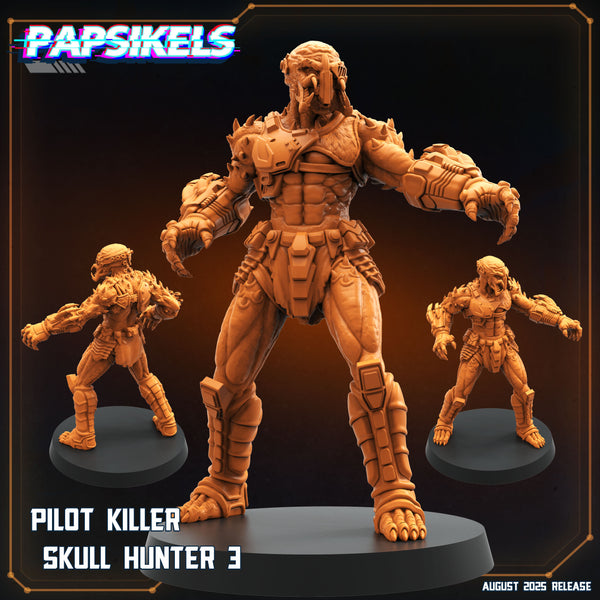 pap-2508s09 PILOT KILLER SKULL HUNTER 3
