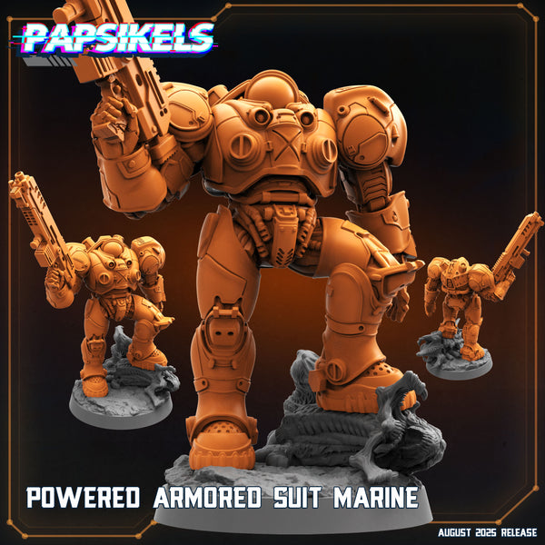pap-2508s10 POWERED ARMORED SUIT MARINE