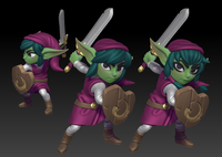 Twin-240504 Plink and Plinkle the Goblin Adventurers