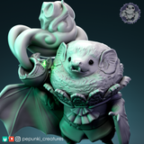 Hoary Bat with cannon miniature