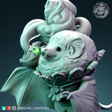 Hoary Bat with cannon miniature