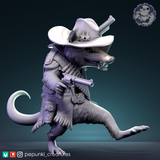 Opossum Wild West Shooter miniature