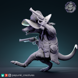 Opossum Wild West Shooter miniature