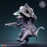 Opossum Wild West Shooter miniature