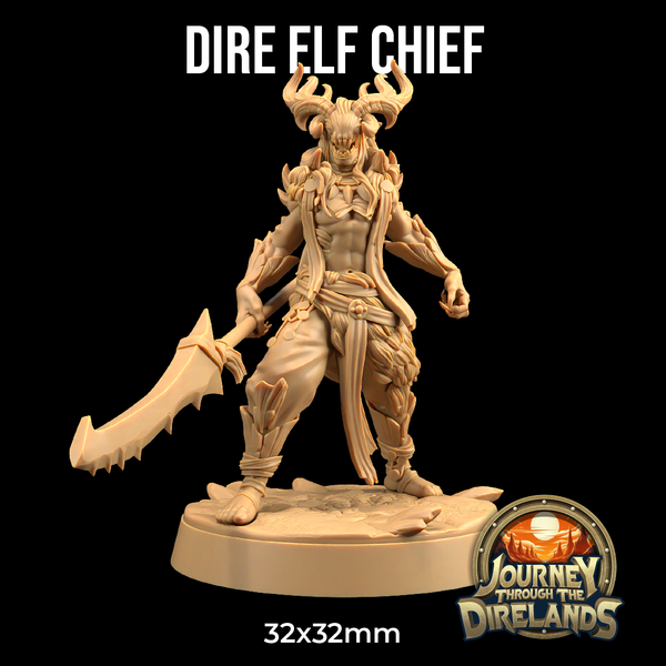 dt-240403 Dire Elf Chief