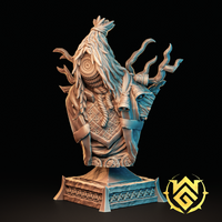 Wgm-250102 Pyromant Keeper Pyromant Keeper Bust