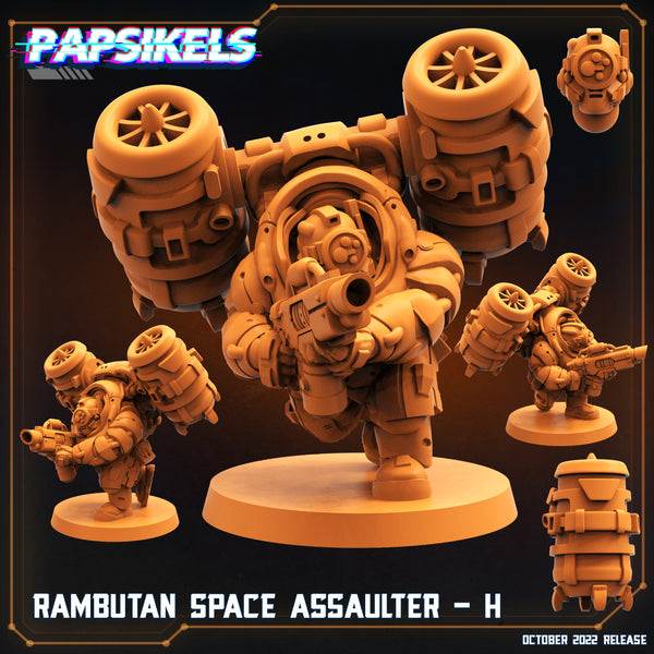 pap-2210s15 RAMBUTAN SPACE ASSAULTERS SET 2 H