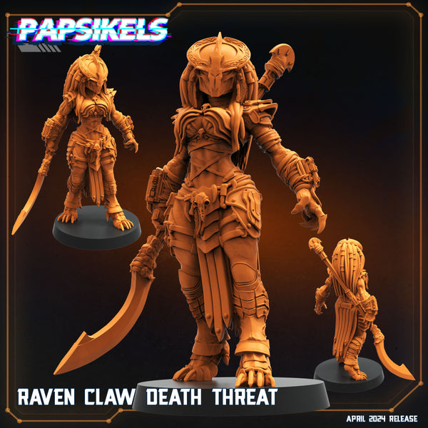 pap-2404s25 RAVEN CLAW DEATH THREAT