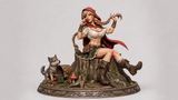 Mint-ks0305 Red Hood Pin-up