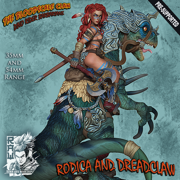 Raw-250808 Rodica And Dread Claw