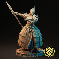 Wgm-250603 Royal Spearguard Human Fighter