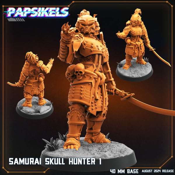 pap-2408s18 SAMURAI SKULL HUNTER 1