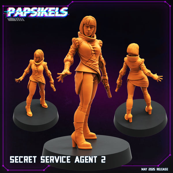 pap-2505c13 SECRET SERVICE AGENT 2