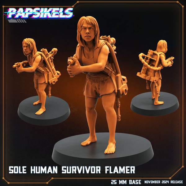 pap-2411s15 SOLE HUMAN SURVIVOR FLAMER