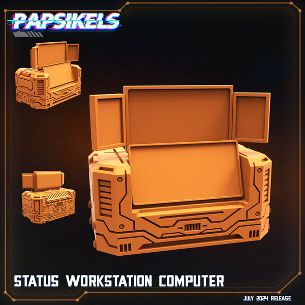 pap-2407s28 STATUS WORKSTATION COMPUTER