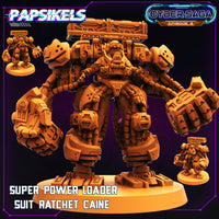 Pap-cybr218 SUPER POWER LOADER SUIT RATCHET CAINE