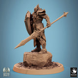 Lop-240967 Sentinel Of Aetherium Great Commander Spear Shield