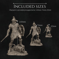 Nrk-251003 Gladiator Swordsman