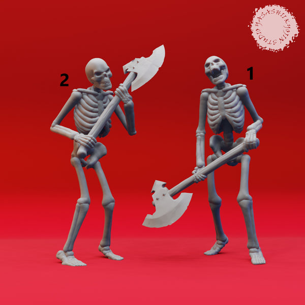 YKS-skl02 Skeleton Axe