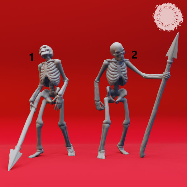 YKS-skl06 Skeleton Spear