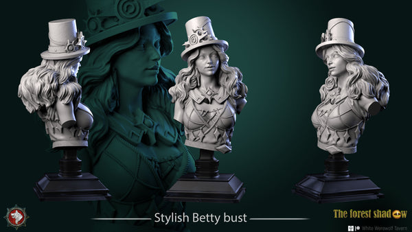 ww-240315 Stylish Betty bust