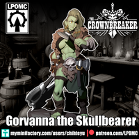 LPO-250301 Gorvanna the Skullbearer