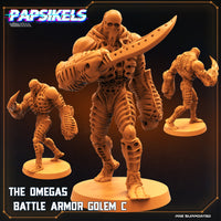 pap-2207s17 THE OMEGA BATTLE ARMOR GOLEM C