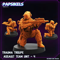 pap-2412c19 TRAUMA TROUPE ASSAULT TEAM UNIT 4