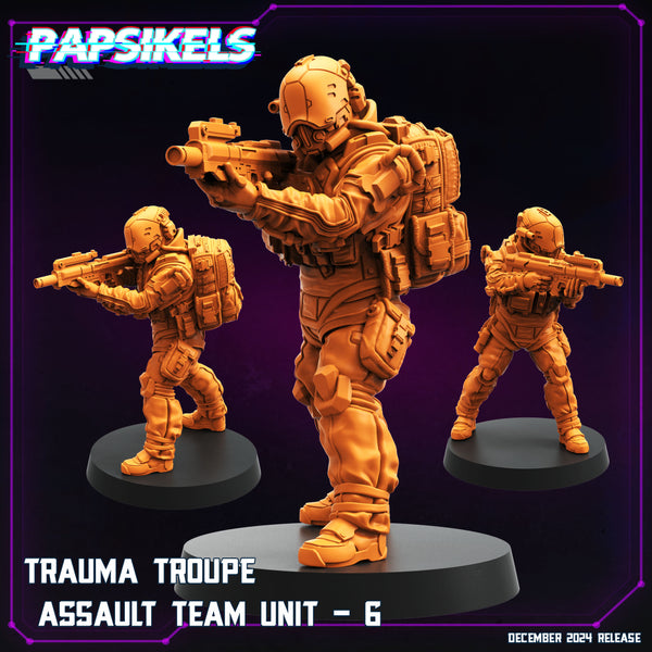 pap-2412c21 TRAUMA TROUPE ASSAULT TEAM UNIT 6