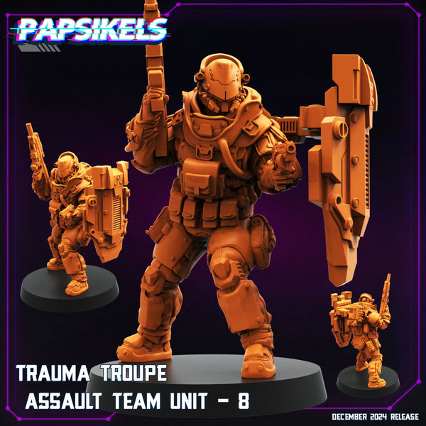 pap-2412c23 TRAUMA TROUPE ASSAULT TEAM UNIT 8