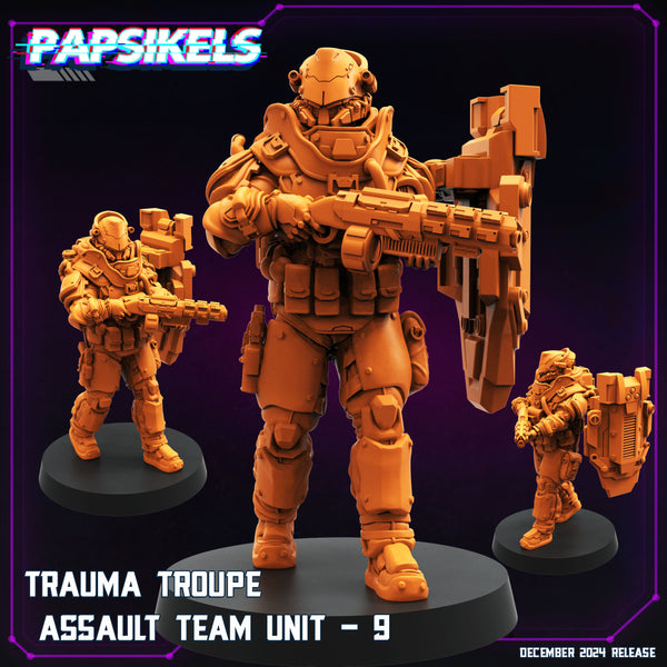 pap-2412c24 TRAUMA TROUPE ASSAULT TEAM UNIT 9