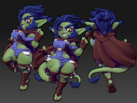 Twin-240802 Goldie, the Goblin - reforged