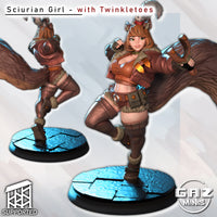 Gaz-250102 Sciurian Girl with Twinkletoes