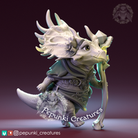 Ppnk-240403 Triceratops Sorceress Lady