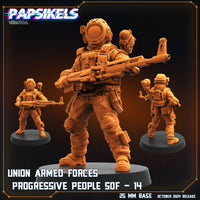 pap-2410s29 UNION ARMED FORCES PROGRESSIVE PEOPLE SOF 14