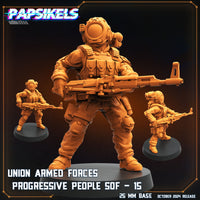 pap-2410s30 UNION ARMED FORCES PROGRESSIVE PEOPLE SOF 15