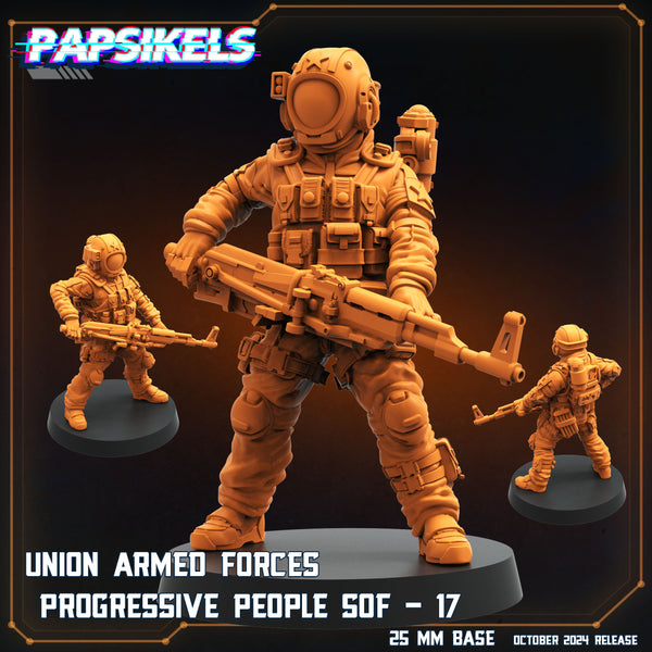 pap-2410s32 UNION ARMED FORCES PROGRESSIVE PEOPLE SOF 17