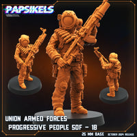 pap-2410s33 UNION ARMED FORCES PROGRESSIVE PEOPLE SOF 18