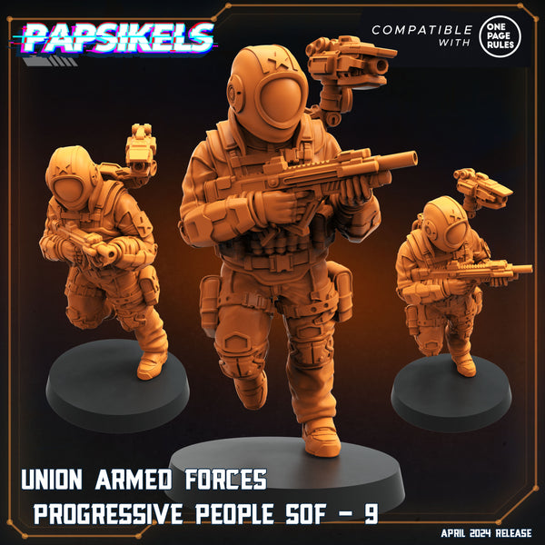 pap-2404s29 UNION ARMED FORCES PROGRESSIVE PEOPLE SOF 9