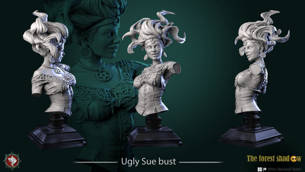 ww-240317 Ugly Sue bust