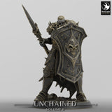 Lop-240545 Unchained Soldier Raider Spear Block