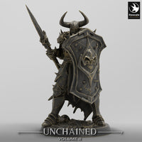 Lop-240585 Unchained Soldier Warrior Spear Block