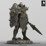 Lop-240586 Unchained Soldier Warrior Spear Guard