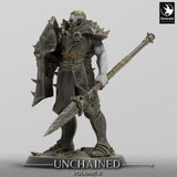 Lop-240586 Unchained Soldier Warrior Spear Guard